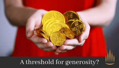 generosity threshold