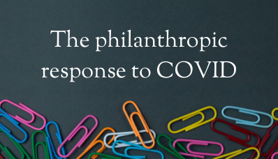 the philanthropy sector and covid