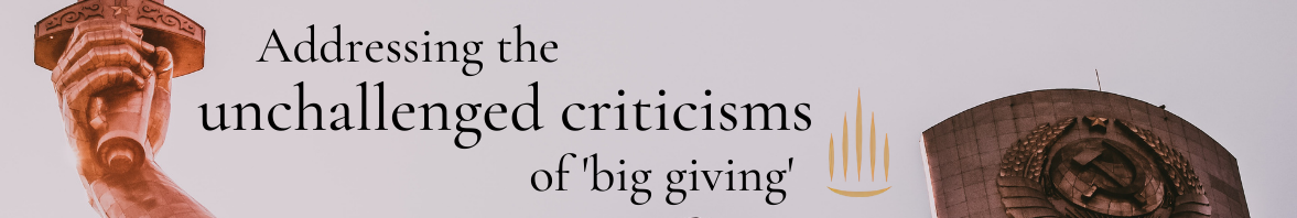 in defence of philanthropy header